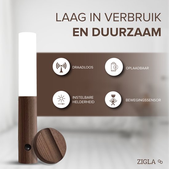 LumaLight™ | Stijlvolle Magnetische Wandlamp met Bewegingssensor