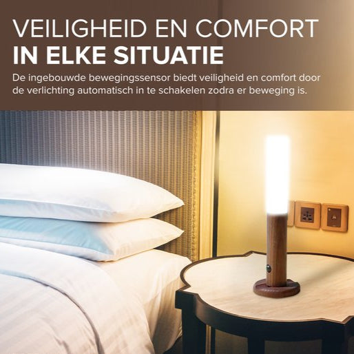 LumaLight™ | Stijlvolle Magnetische Wandlamp met Bewegingssensor