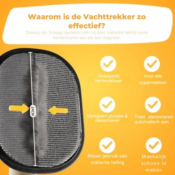 FurSweep™ | Haalt losse haren écht weg & is fijn voor je huisdier