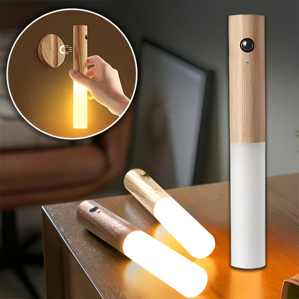 LumaLight™ | Stijlvolle Magnetische Wandlamp met Bewegingssensor