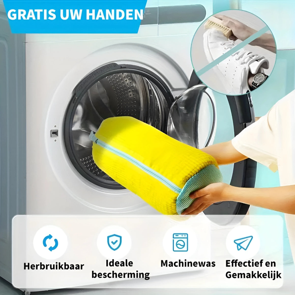 FreshKicks™ | Veilig & Beschermd Schoenen Wassen
