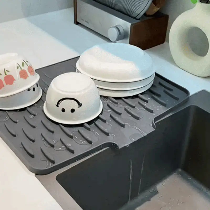 DryDock™ | Hittebestendig Drainagemat Die Écht Draineert - Met Schuine Afvoer (40x32,5cm)