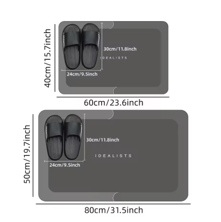 NanoDry™ | Sneldrogend, Waterdicht & Antislip Badmat