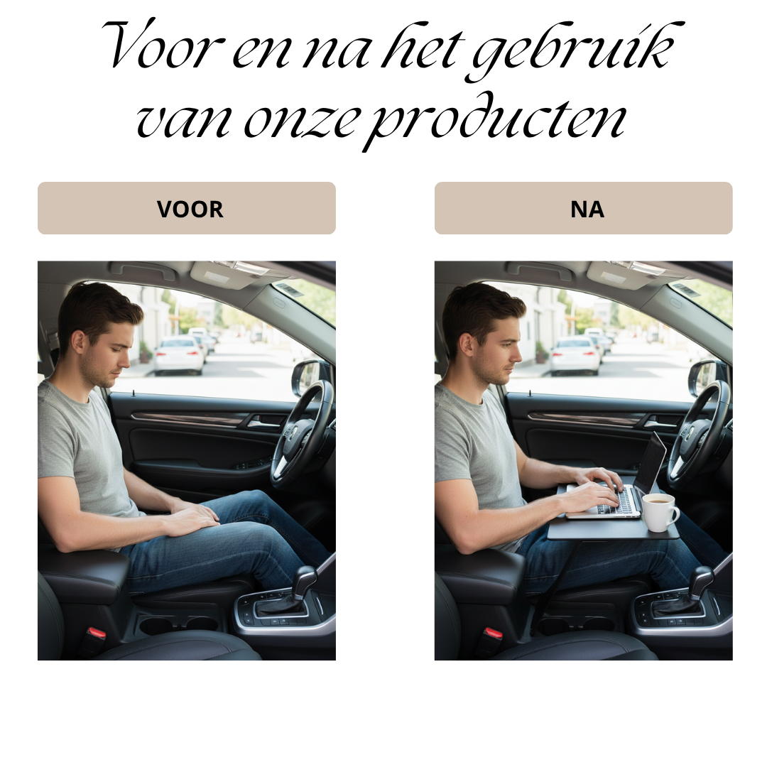 DriveDesk Pro | Jouw Mobiele Werkplek in de Auto
