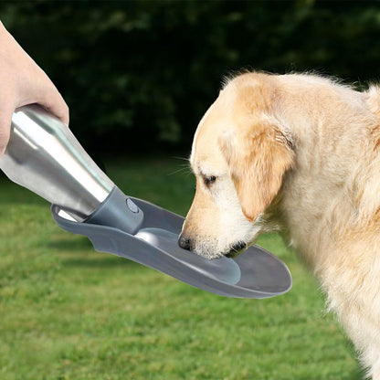 HydraPaw | Travel Drinkfles voor Honden 750ML Lekvrij & Premium RVS