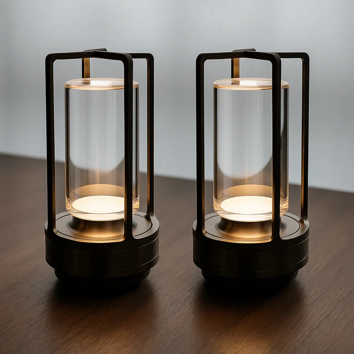 NordicGlow™ | Scandinavische Draadloze Designlamp – Elegant Licht