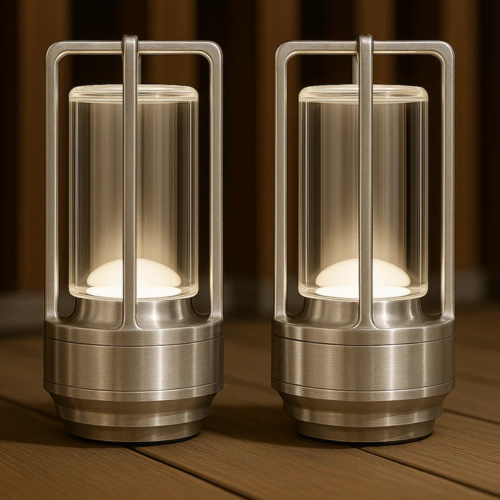 NordicGlow™ | Scandinavische Draadloze Designlamp – Elegant Licht