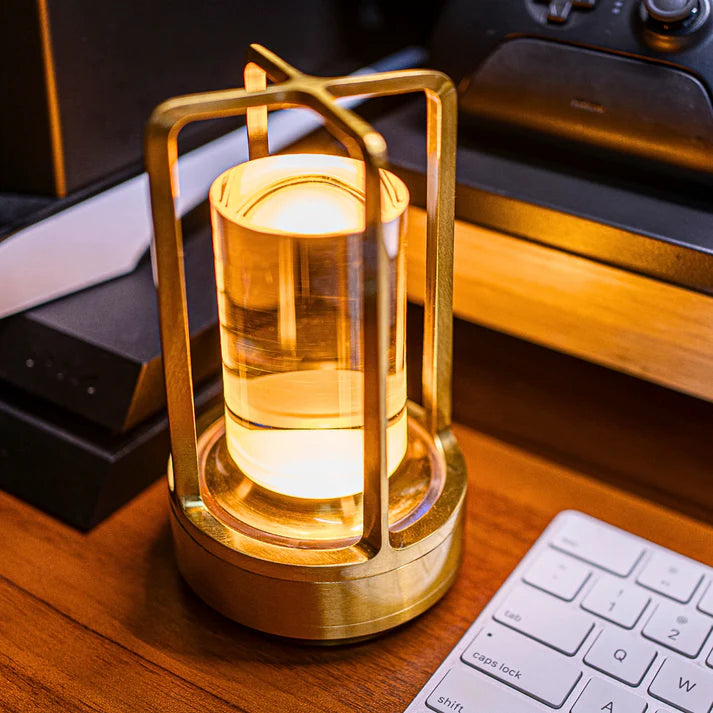 NordicGlow™ | Scandinavische Draadloze Designlamp – Elegant Licht