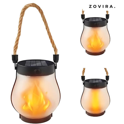 SolarFlame Lantern™ | Waterdichte Vlamlantaarn op Zonne-energie