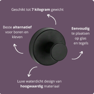 GripLock™ Wandhaak | Sterk Bevestigd, Zonder Schade (4 Stuks)