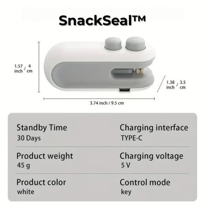 SnackSeal™ | Houdt je snacks langer vers, overal en altijd