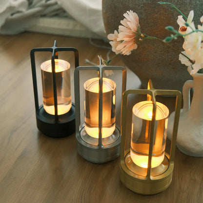 NordicGlow™ | Scandinavische Draadloze Designlamp – Elegant Licht