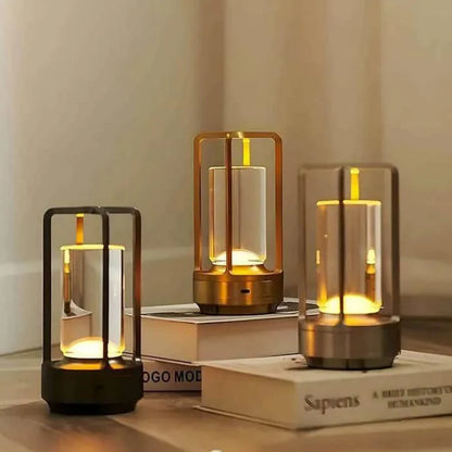 NordicGlow™ | Scandinavische Draadloze Designlamp – Elegant Licht