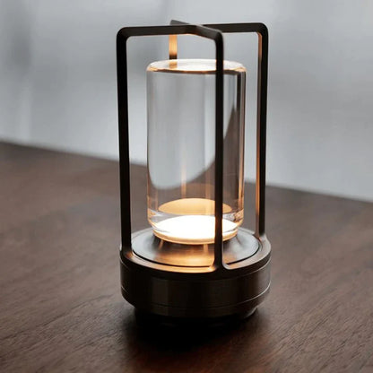 NordicGlow™ | Scandinavische Draadloze Designlamp – Elegant Licht